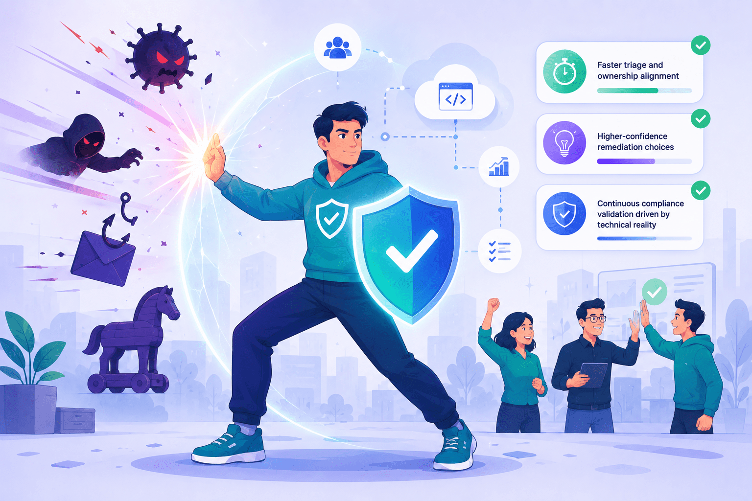 Security can move at product speed.